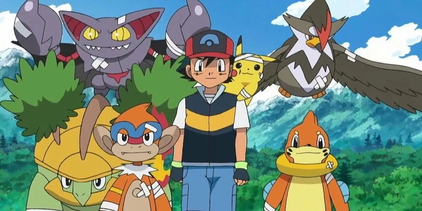 Ash Ketchum Sinnoh Team
