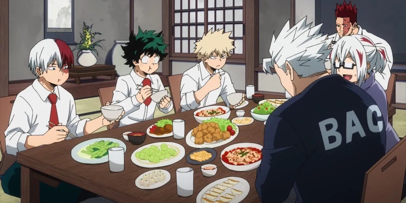 My Hero Academia Shoto Prepares to Endeavor