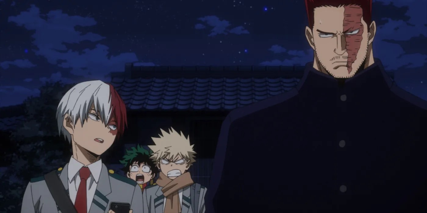 My Hero Academia Shoto Prepares to Endeavor