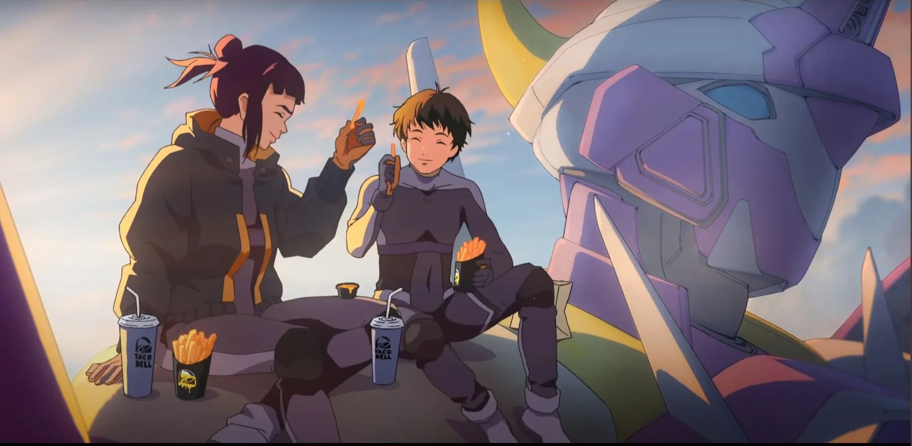 Taco Bell's Fry Force Anime Deserves to be Real