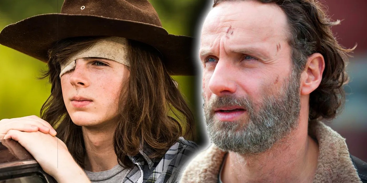 The Walking Dead How Rick's Death Let Carl Prove He Was a Hero