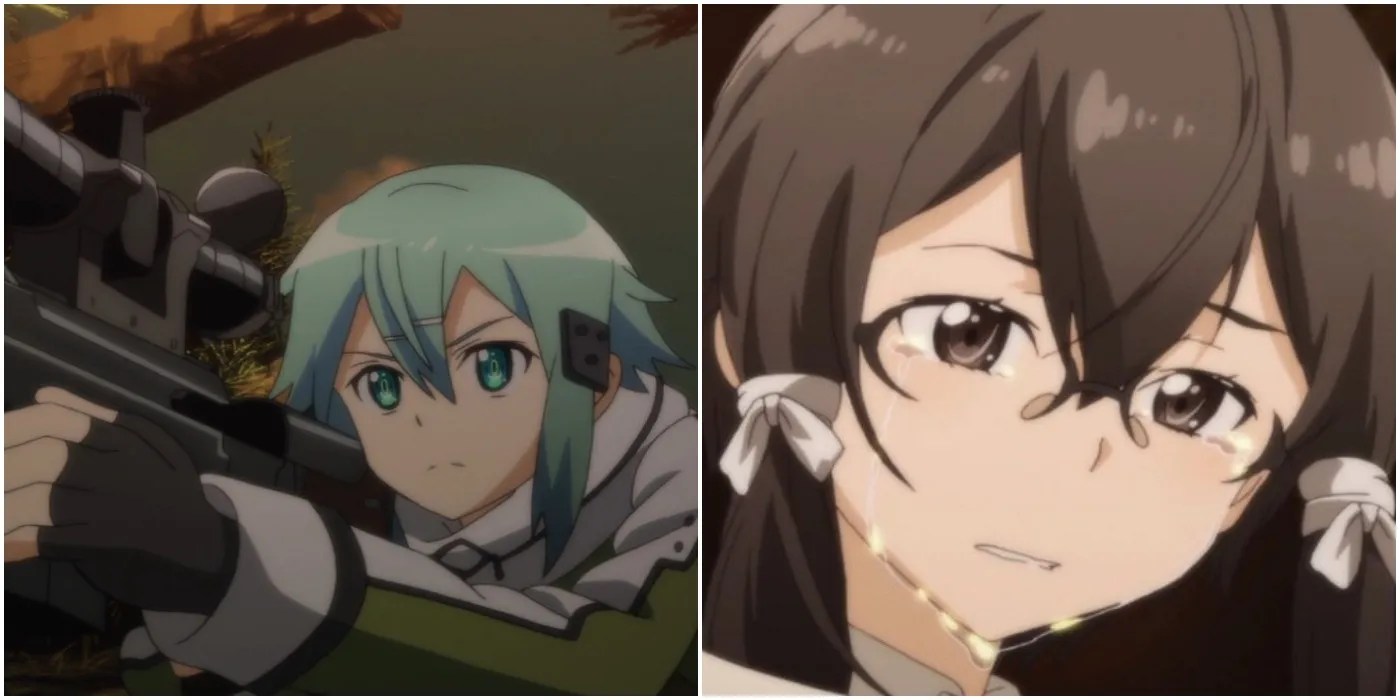 Sword Art Online 10 Ways Sinon Is Different In The Light Novel