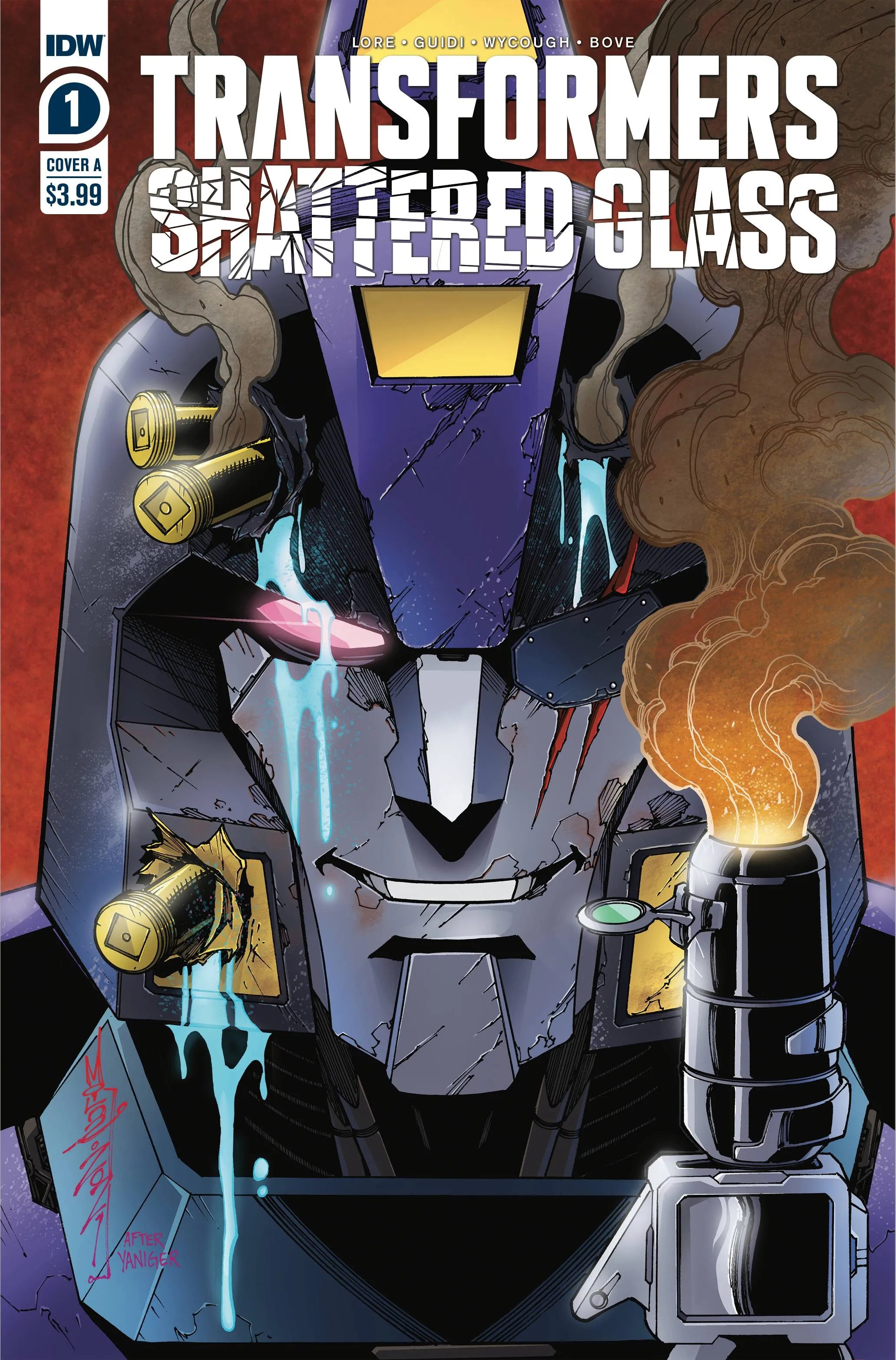 Transformers Shattered Glass 1 Comic Review