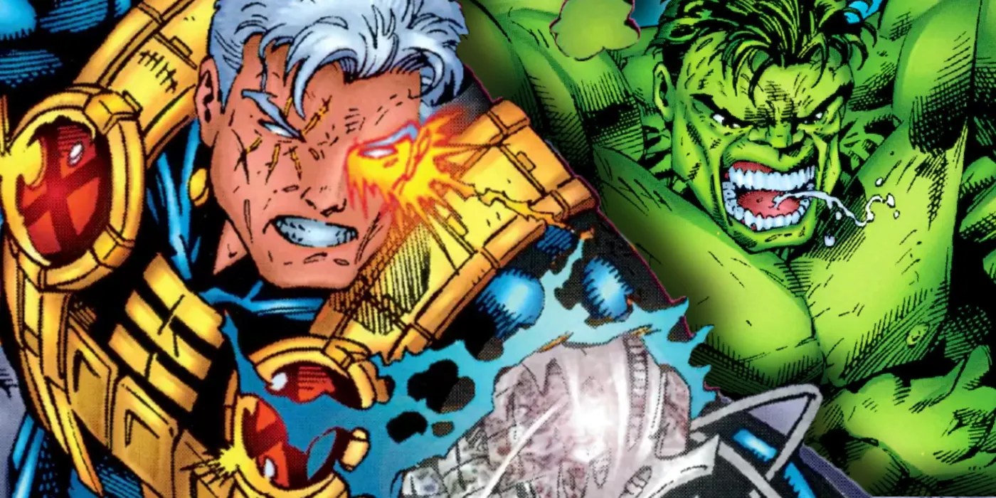 The XMen's Storm and Deadpool's Cable Killed the Hulk Easily