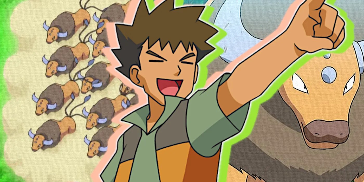 Pokémon Brock Caught a Tauros Here's Why We Never Saw It