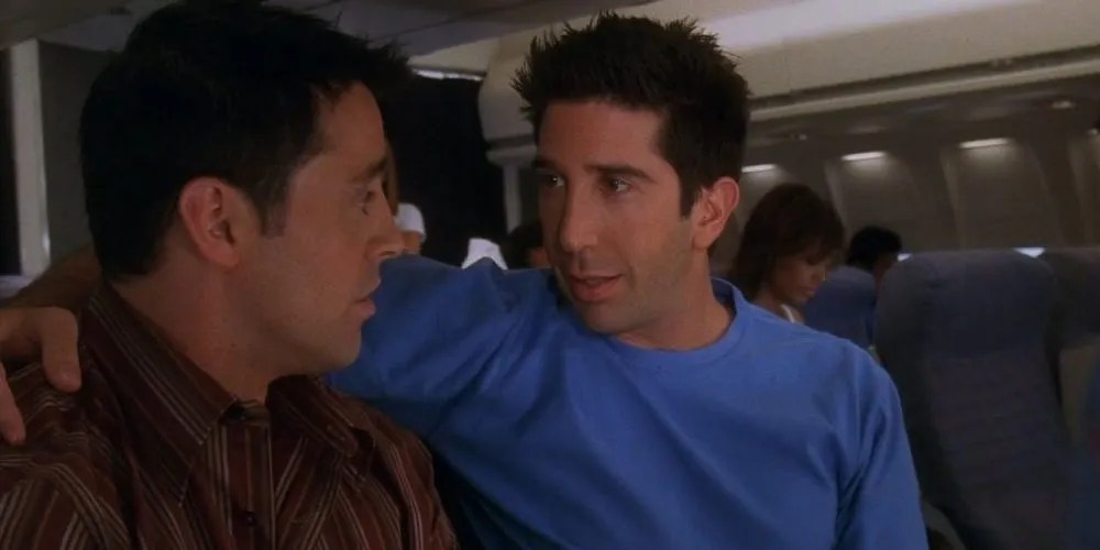 Friends Episode Joey Blue Lipstick What Does Joey Call Himself Osmond