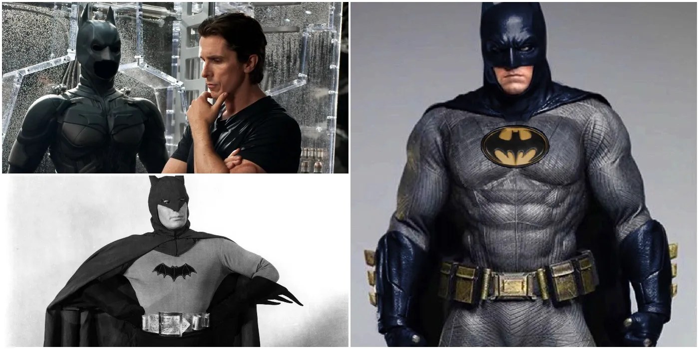 Batman Movie Costumes Comparison