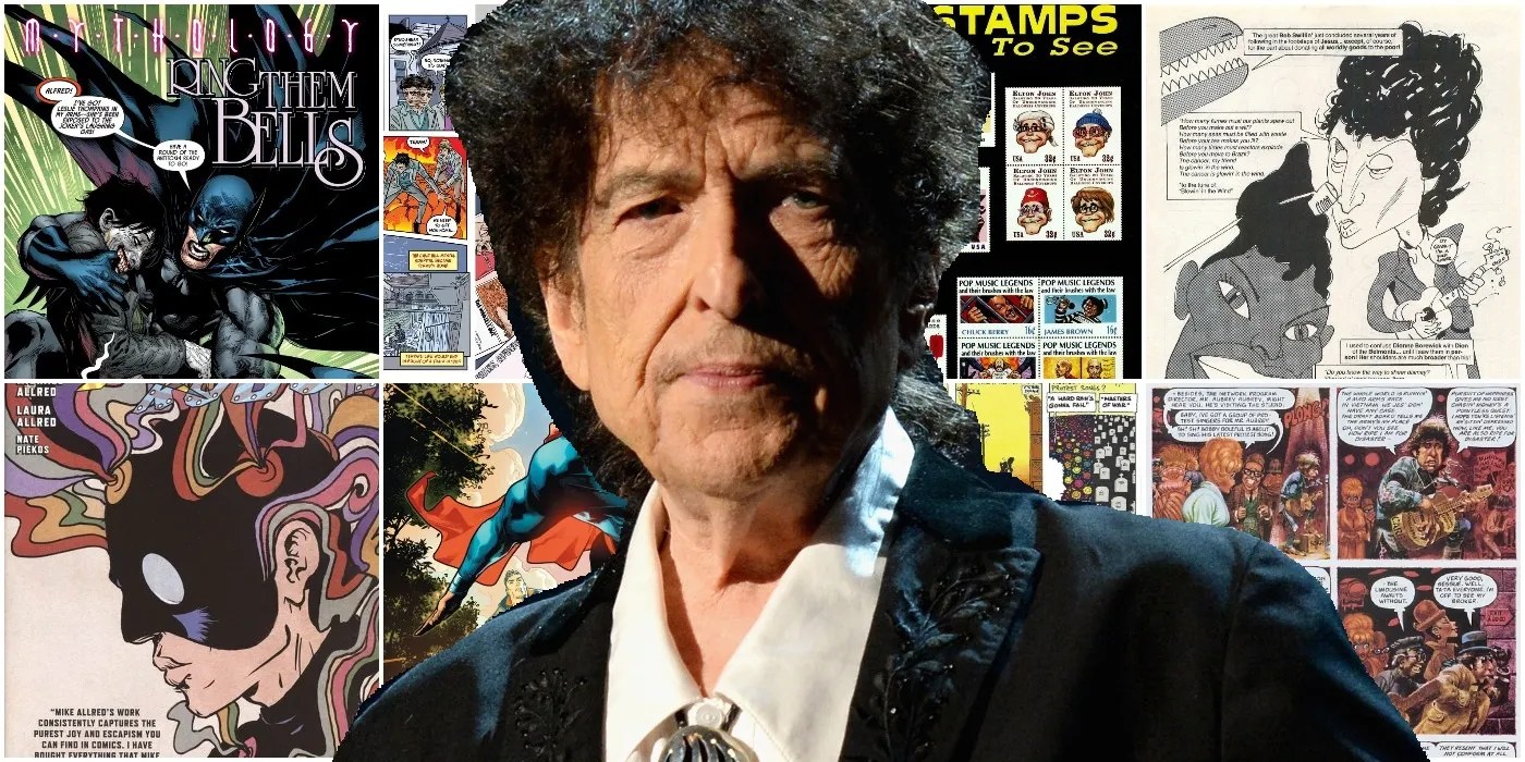 81 Bob Dylan Comic Book References