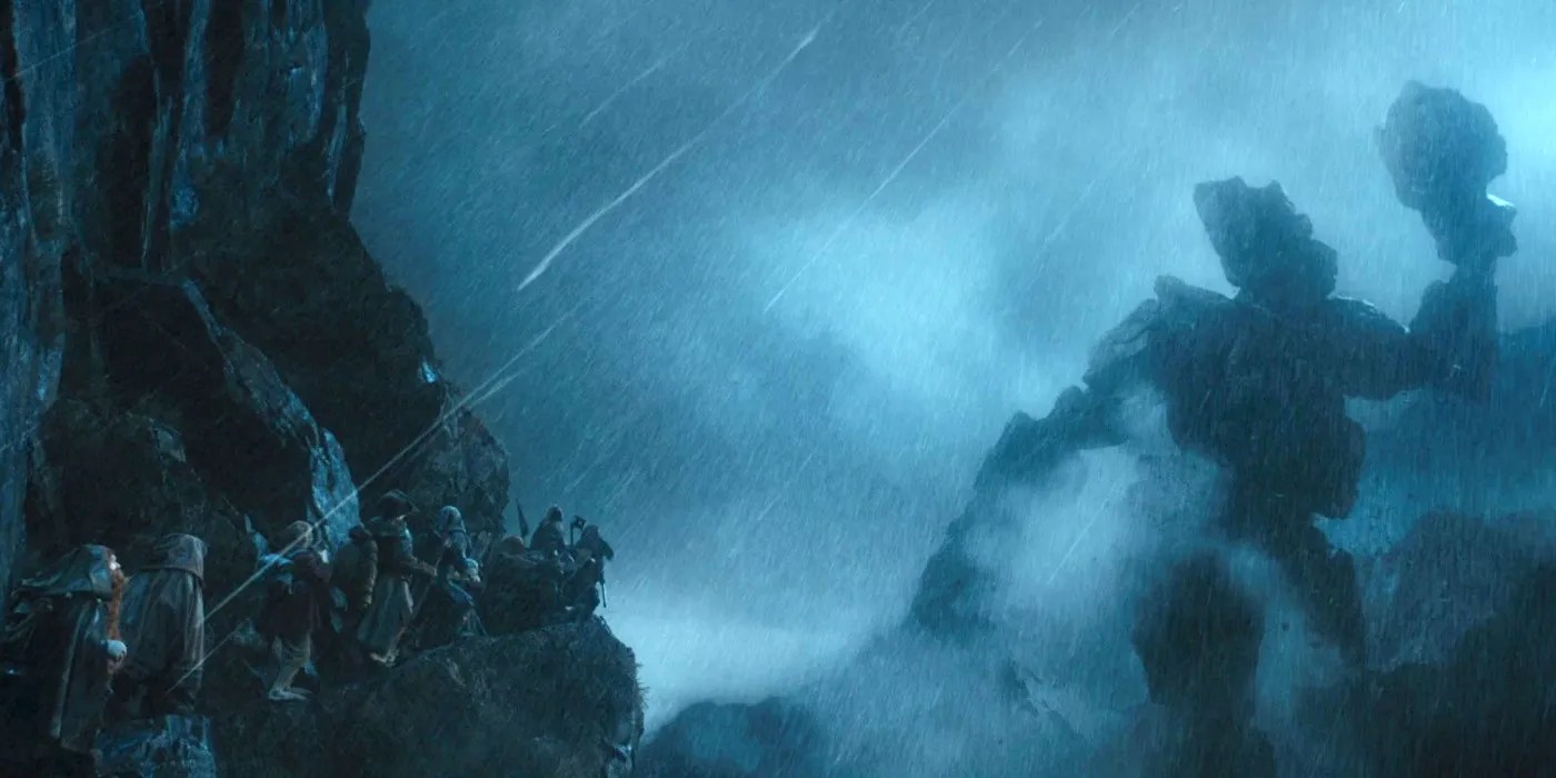 The Hobbit Were Peter Jackson's Stone Giants Part of Tolkien's Novel?