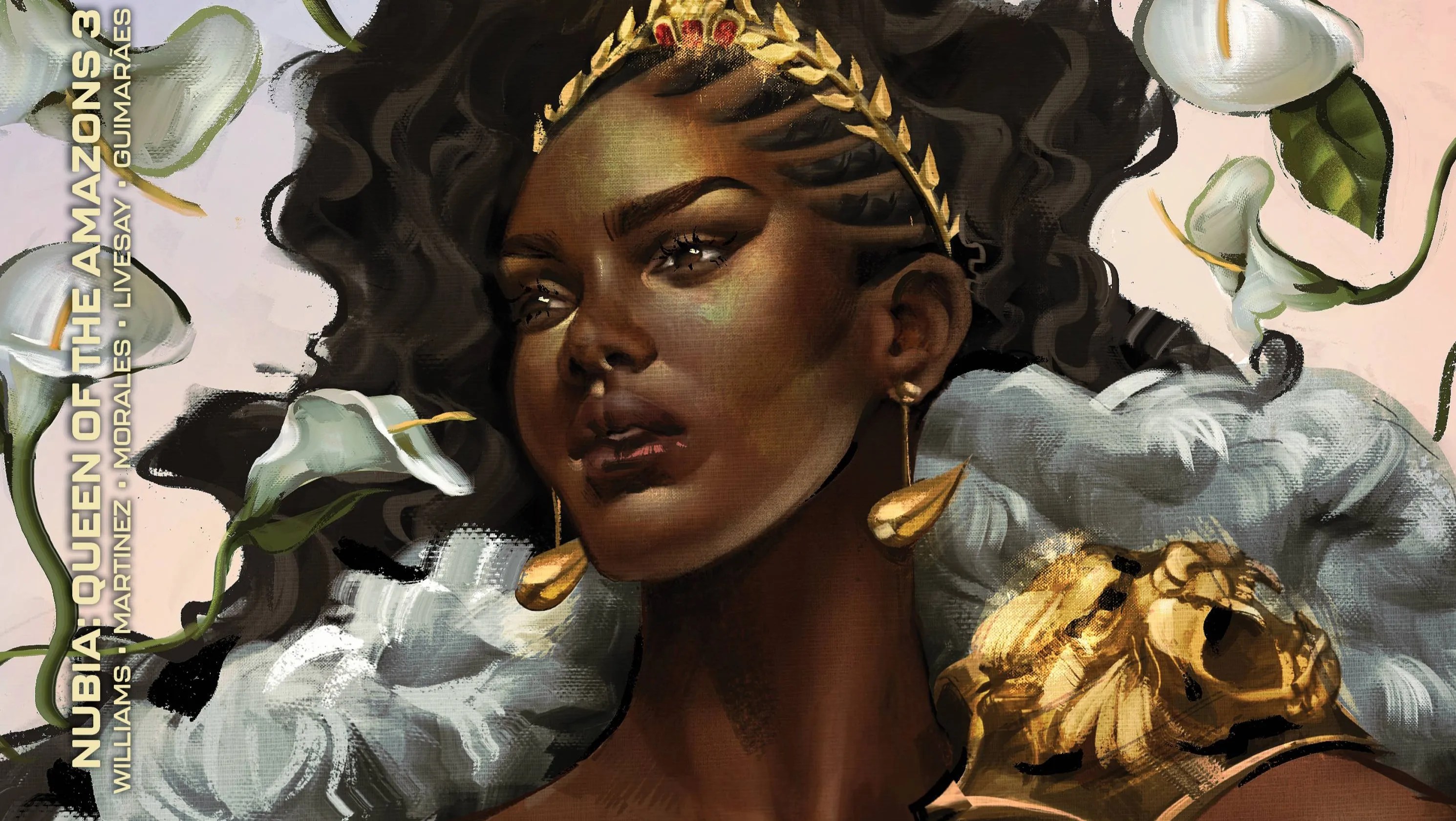Nubia Fights with Her Past in DC's Nubia Queen of the Amazons 3