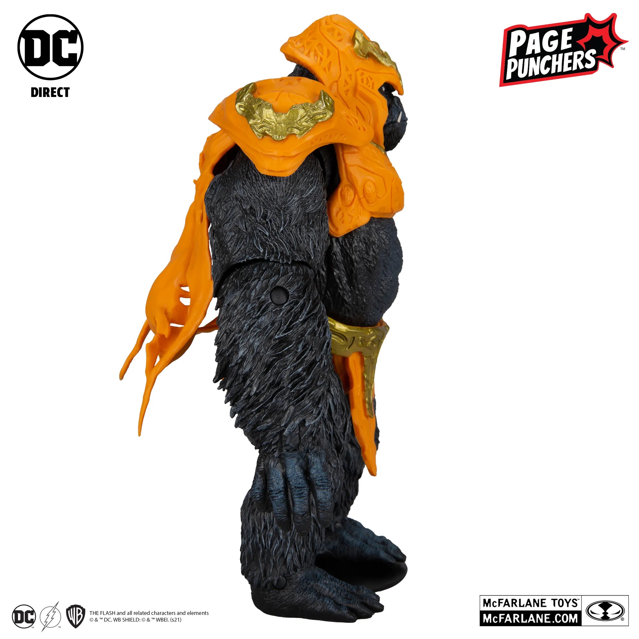 The Flash McFarlane Toys Unveils New Gorilla Grodd Mega Figure