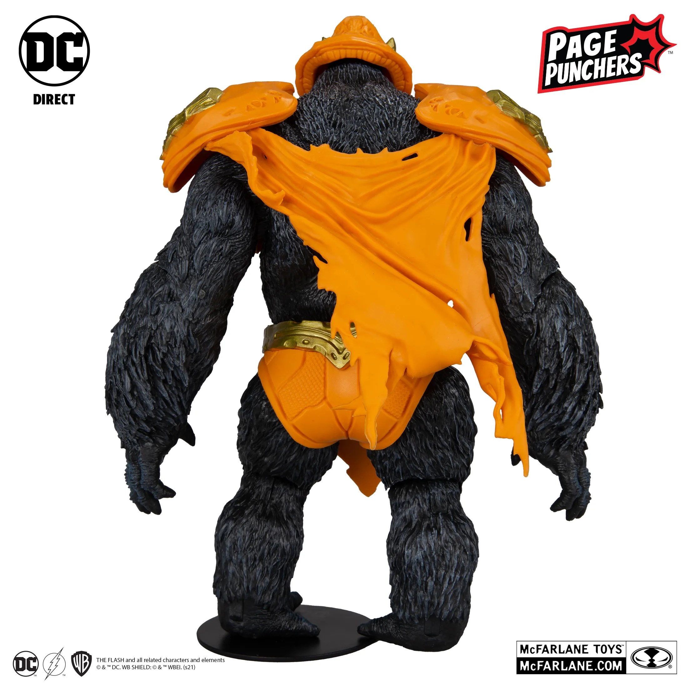 The Flash McFarlane Toys Unveils New Gorilla Grodd Mega Figure