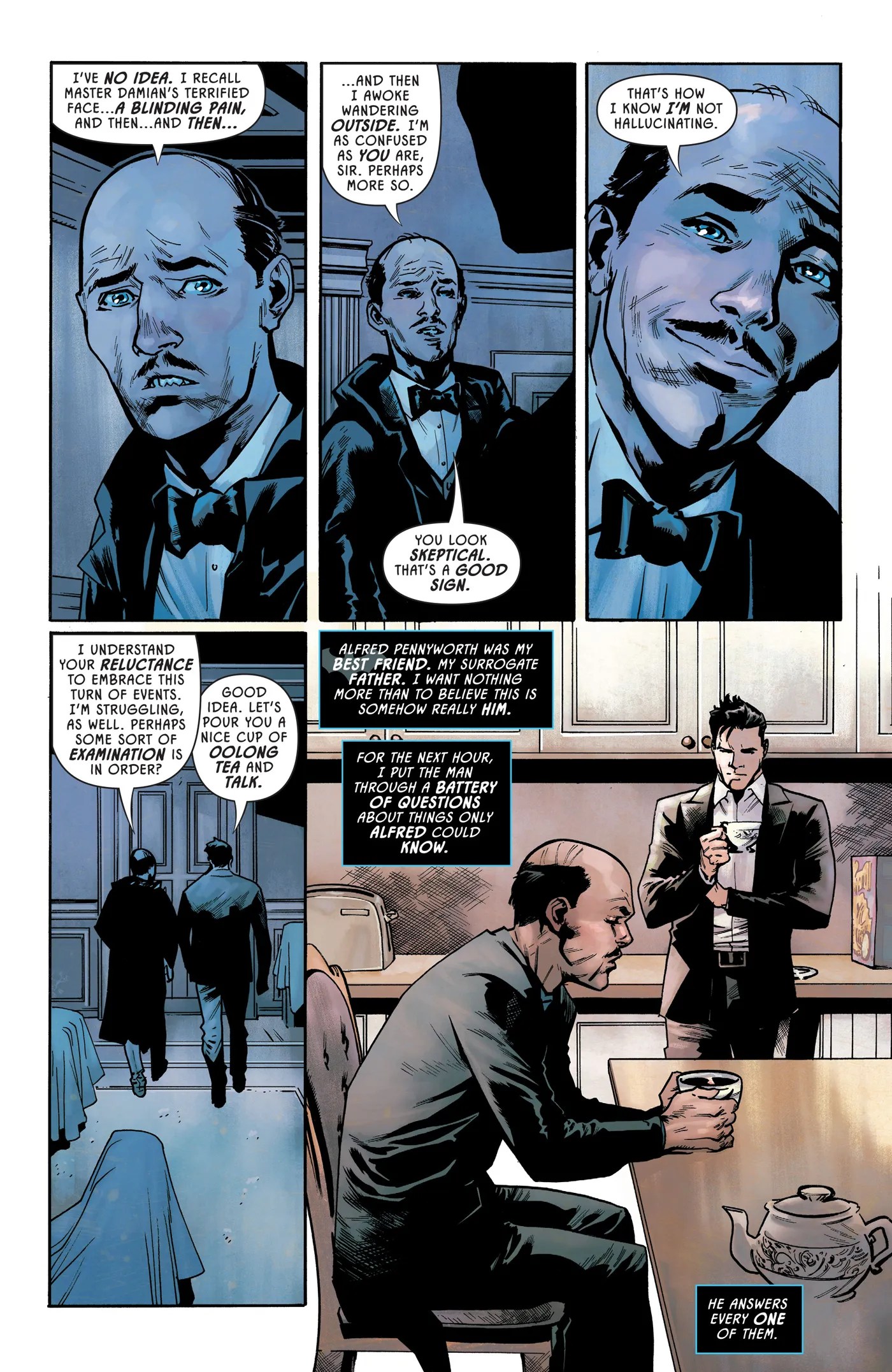 DC Deepens the Mystery as to How Alfred Has Returned
