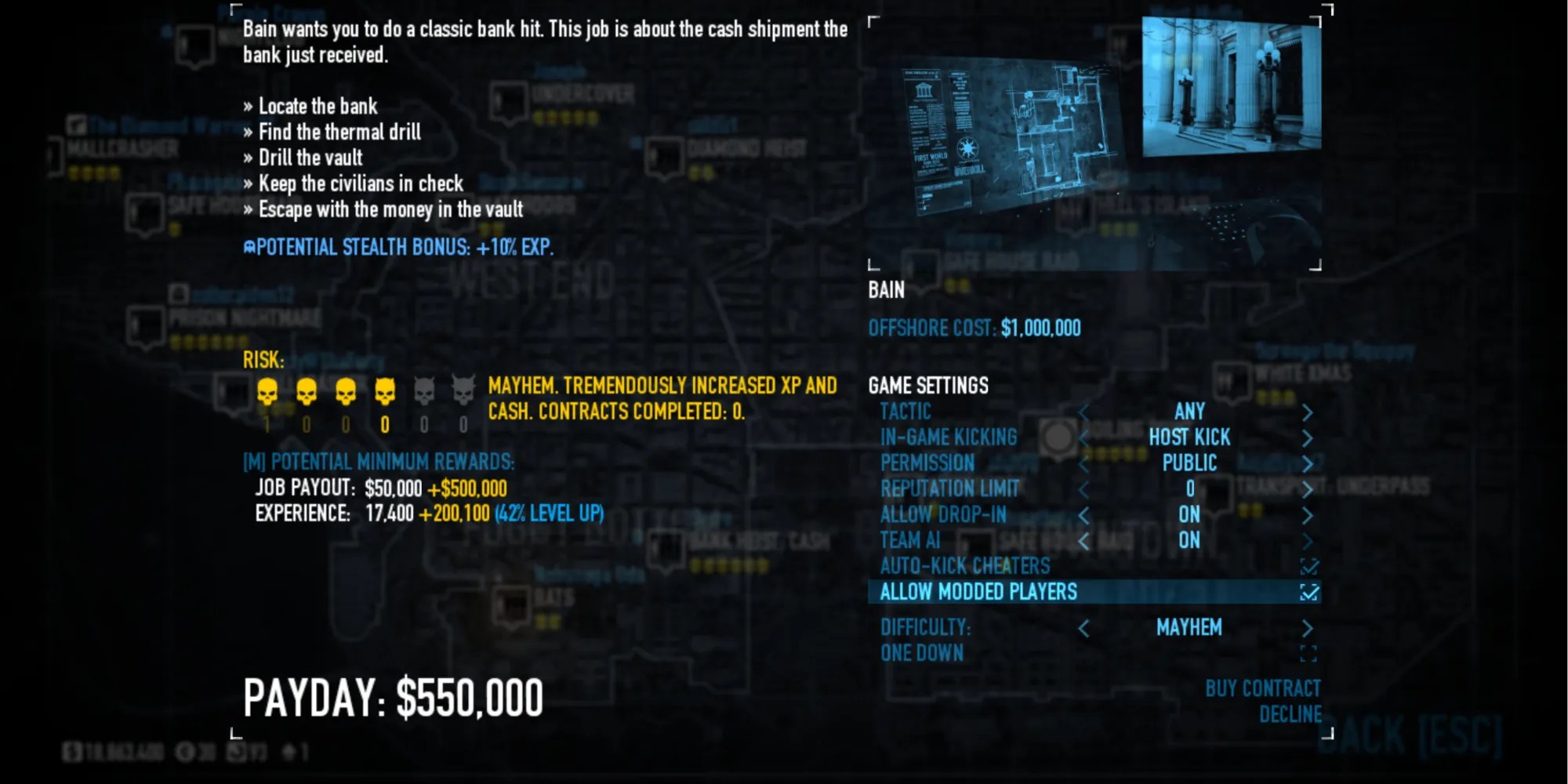 10 Fastest Ways To Level Up In Payday 2