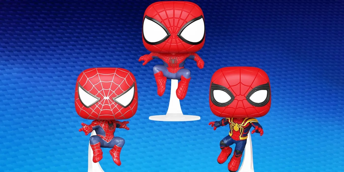 SpiderMan No Way Home Funko Pops Finally Unite the Three Peters