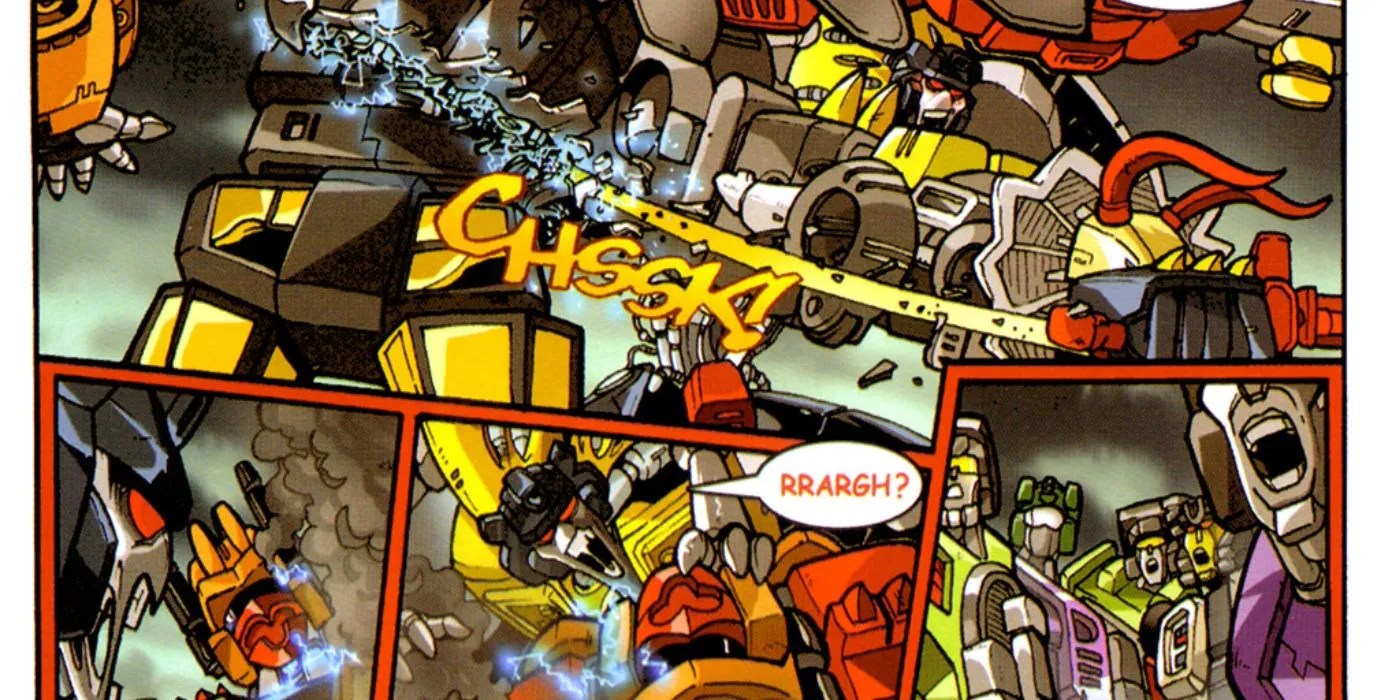 The Worst Transformers Comic Finally Evolved the Dinobots