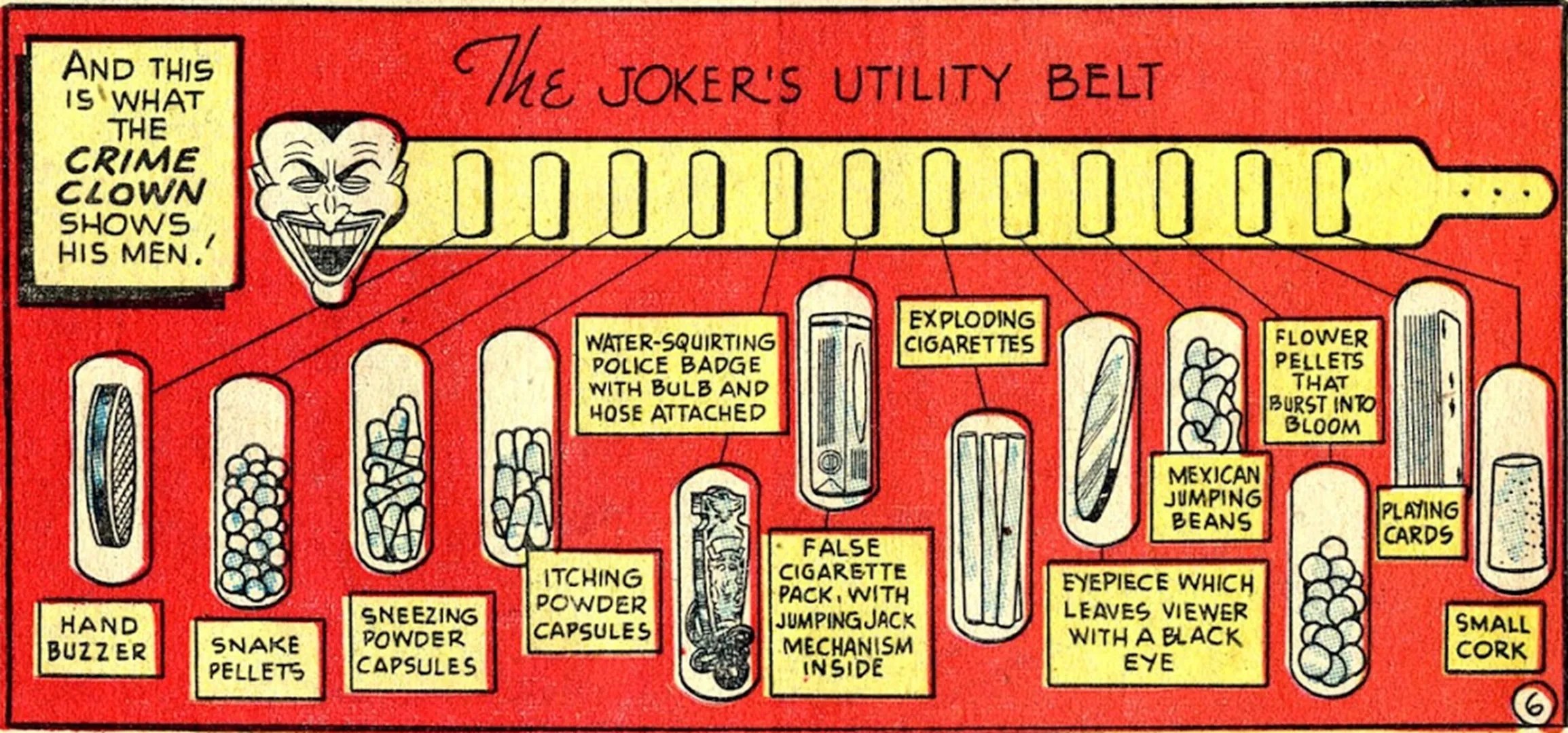 When Did the Joker First Kill Someone Using His Joy Buzzer?