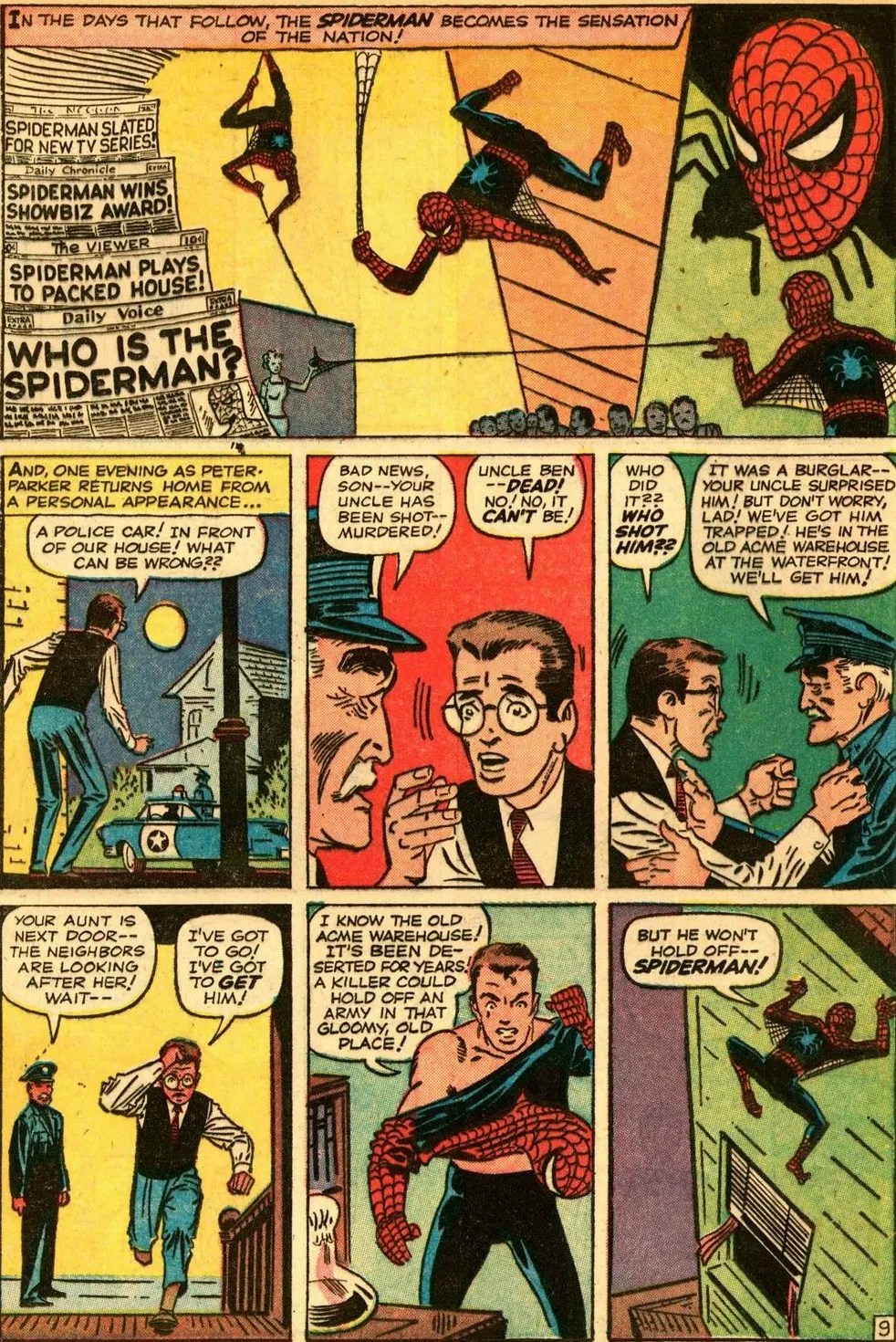 Top Five Best Superhero Origins