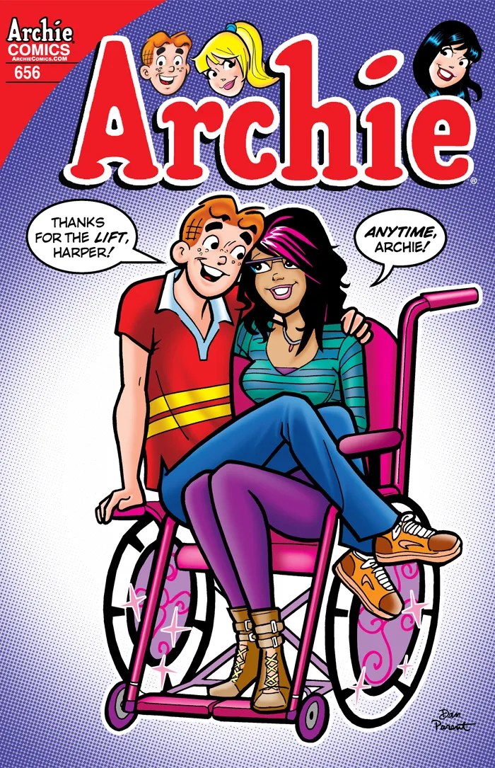 RealLife Author Inspires New Disabled Archie Character