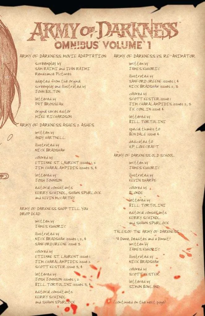 Army of Darkness Omnibus vol. 1