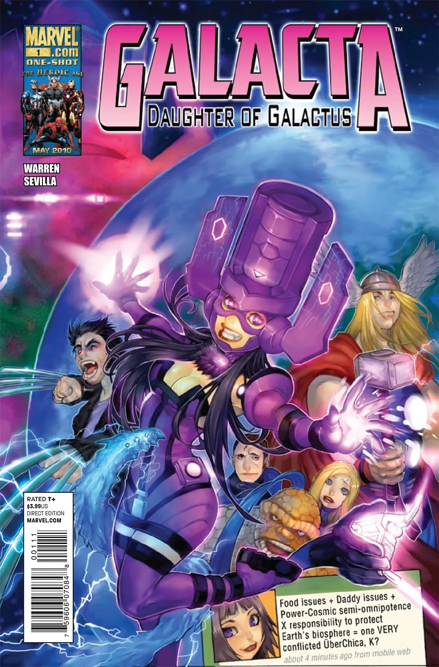 Galacta: Daughter of Galactus #1