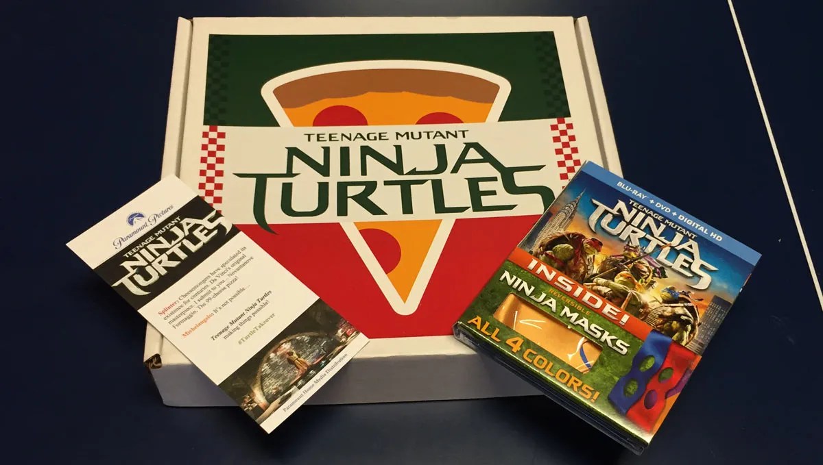 CBR unboxes the 'Teenage Mutant Ninja Turtles' 99cheese pizza