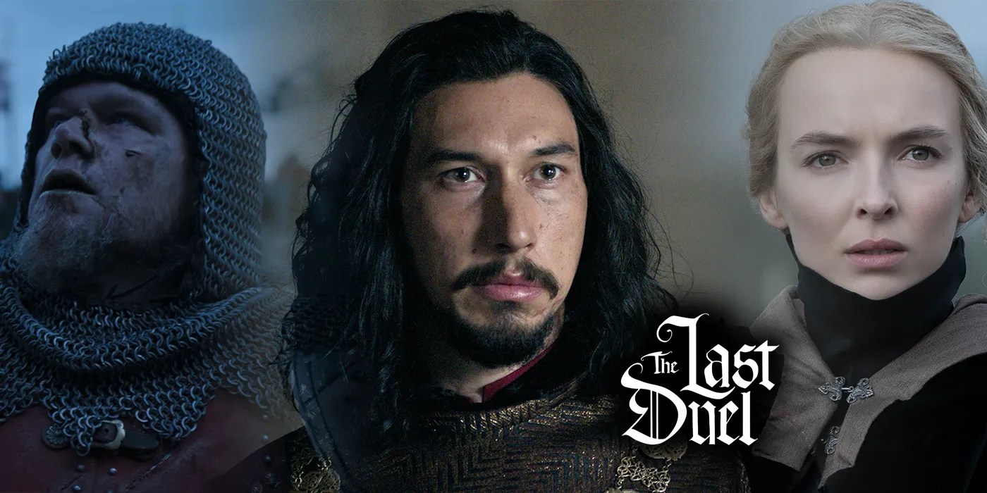 The Last Duel Trailer Reveals Jodie Comer, Adam Driver, And Matt Damon In Ridley Scott's Epic Film