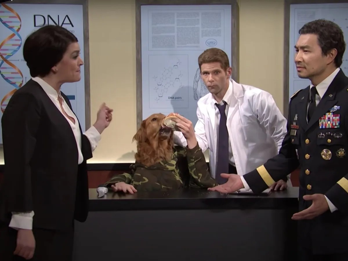 SNL Dog Head Man Sketch Has Cast Struggling Not to Laugh