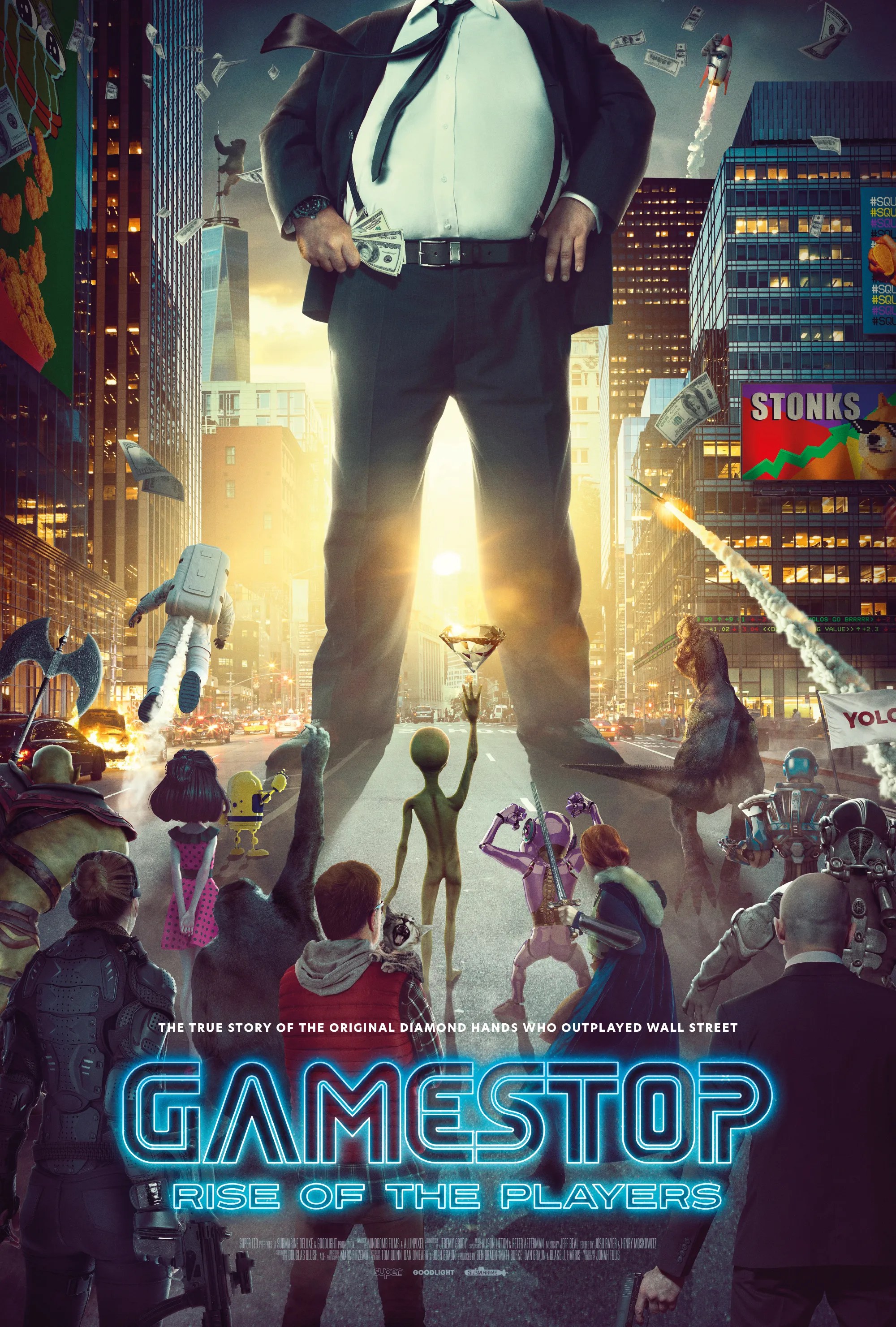 Gamestop Rise of the Players Trailer Reveals Stock Market Documentary