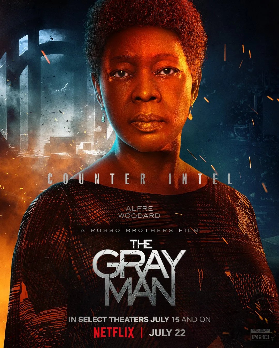 Gray Man Character Posters Highlight Dhanush, RegéJean Page, and More