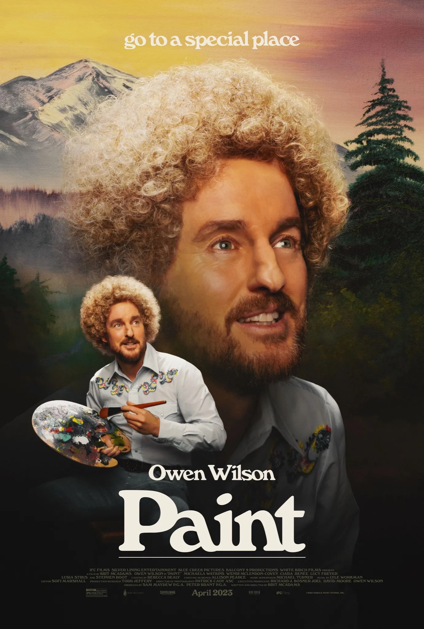L'affiche de "Paint" donne un nouveau visage à Owen Wilson. Hebdo de