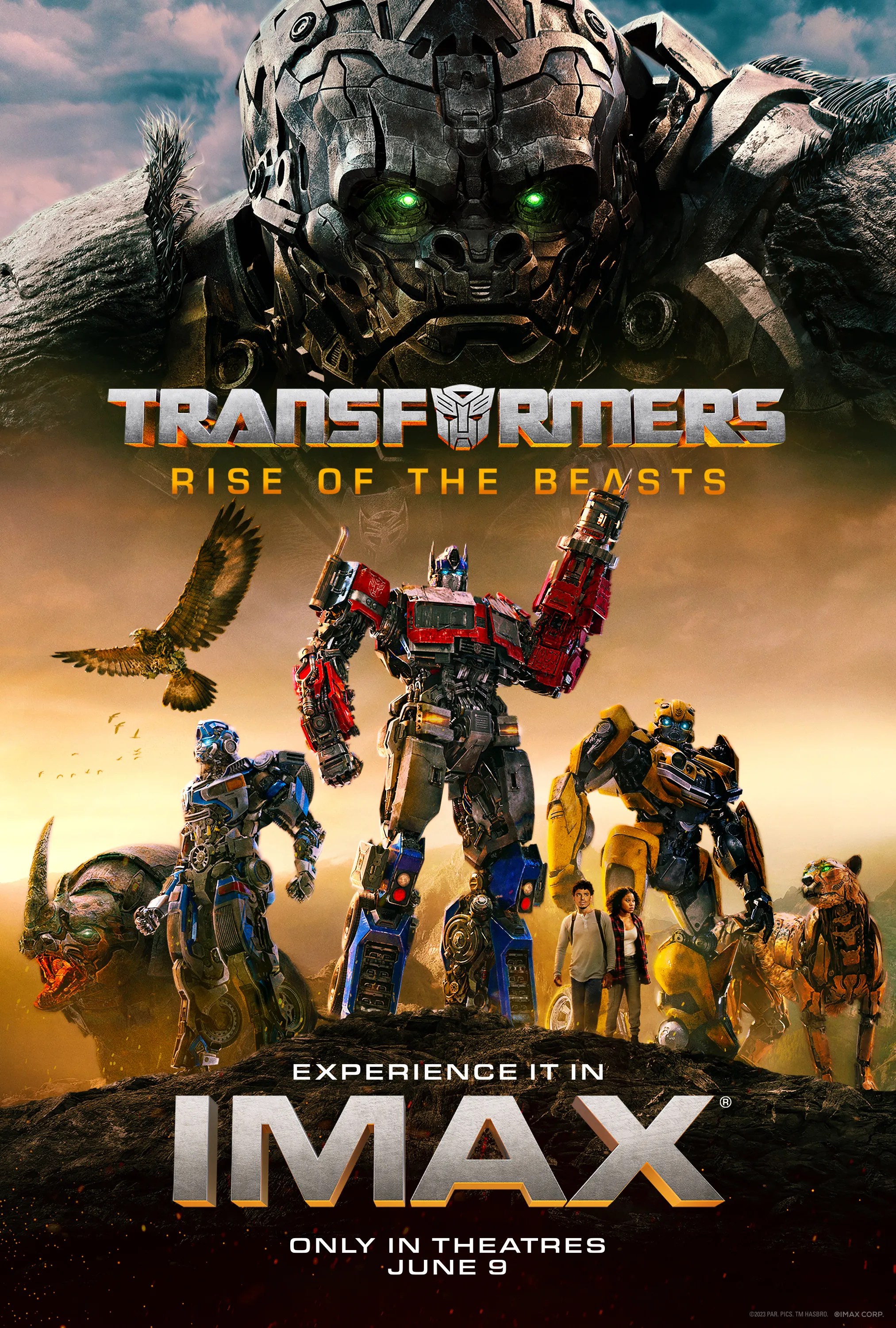 Les billets IMAX de « Transformers Rise of the Beasts » sont en vente
