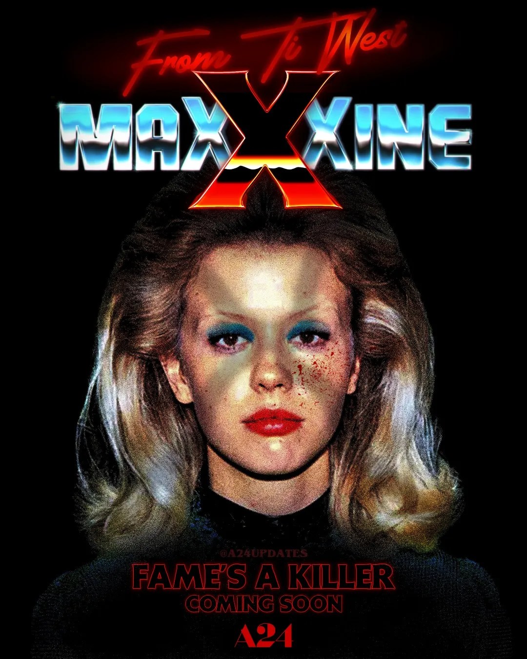'MaXXXine' Trailer — Mia Goth Is a Slasher Star in Ti West's 80s Horror