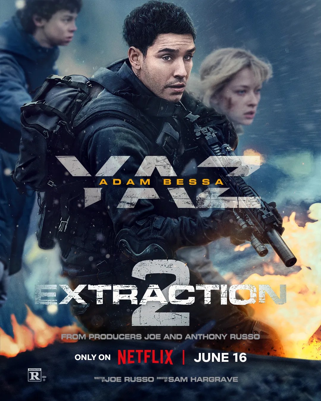 'Extraction 2' Posters Chris Hemsworth Takes His Fight to the Skies