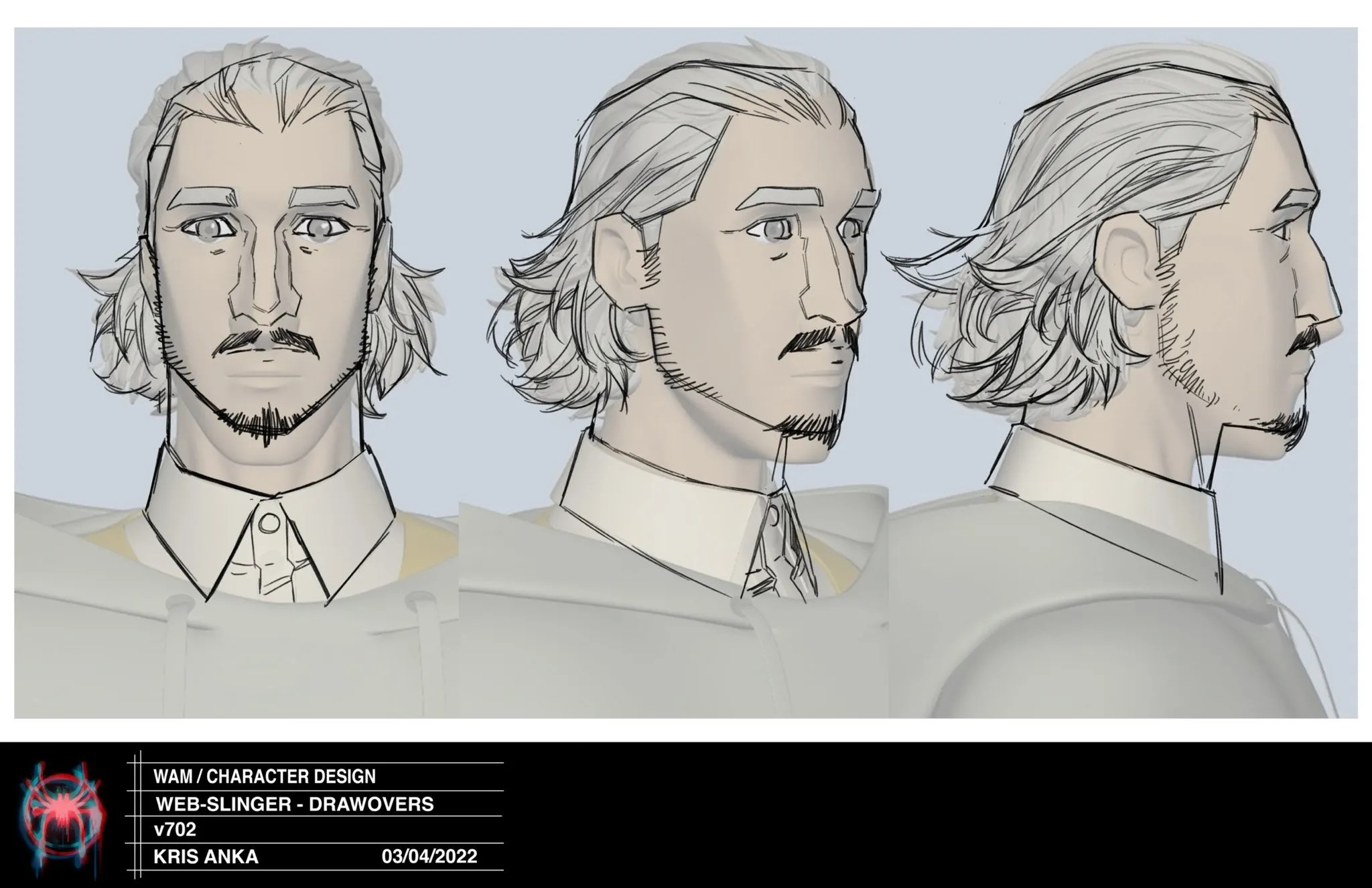 'SpiderMan Across the SpiderVerse'  Slinger Concept Art Shared