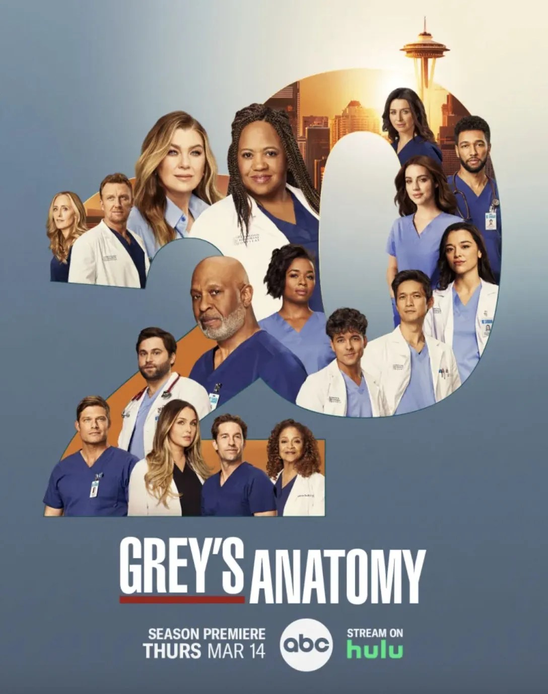 ‘Grey’s Anatomy’ Season 20 Poster Celebrates Two Decades of Medical Drama
