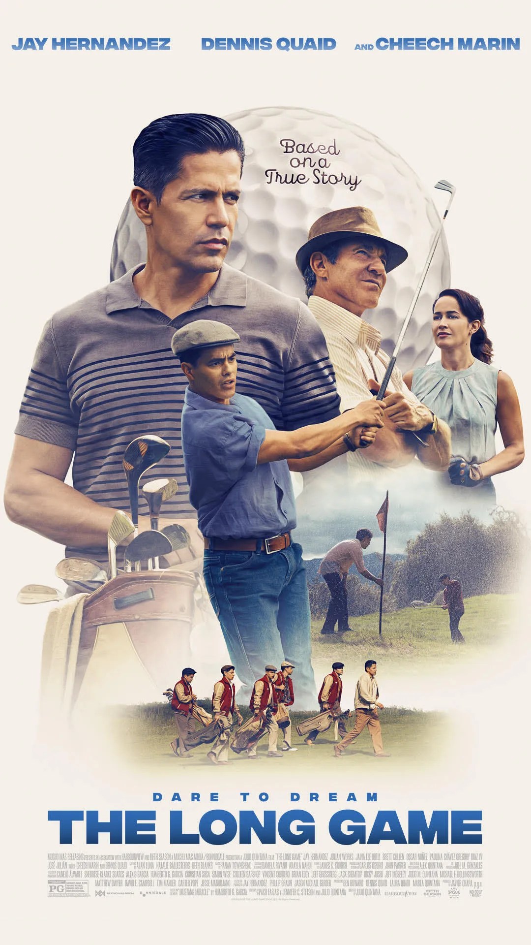 Dennis Quaid Hits the Fairways in New Poster for Golf Drama 'The Long Game'