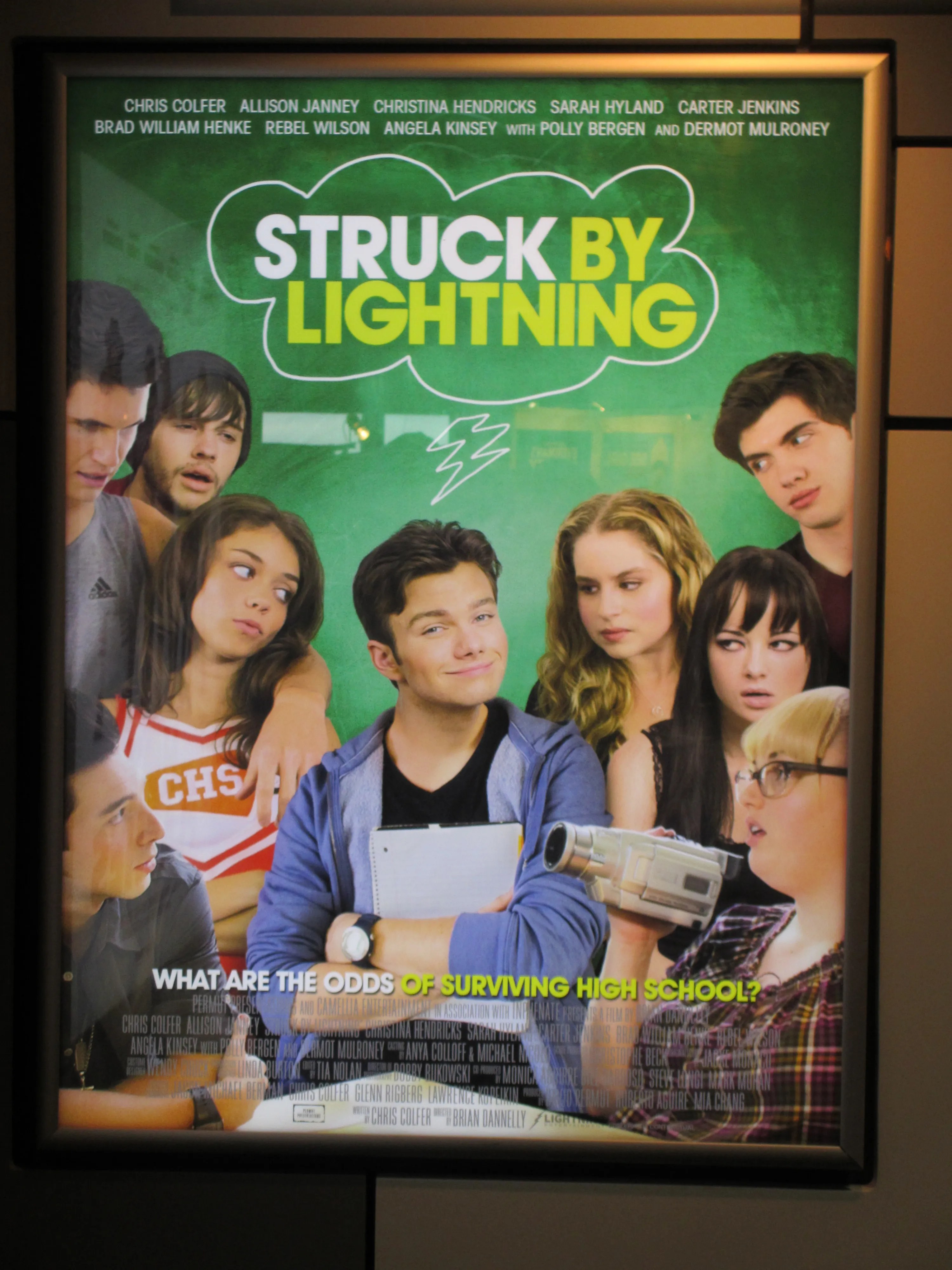 STRUCK BY LIGHTNING and WHITE HOUSE TAKEN Posters from Cannes