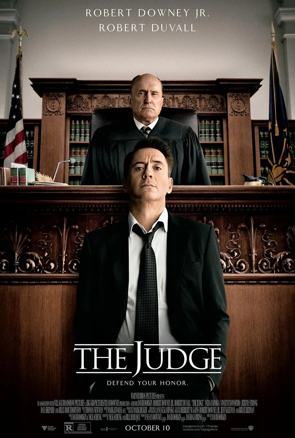 Robert Downey Jr. and Robert Duvall Talk The Judge and Working Together