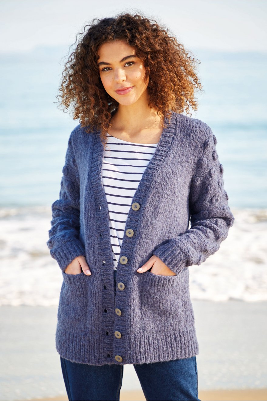 Modèle gilet femme en laine Nikita explications