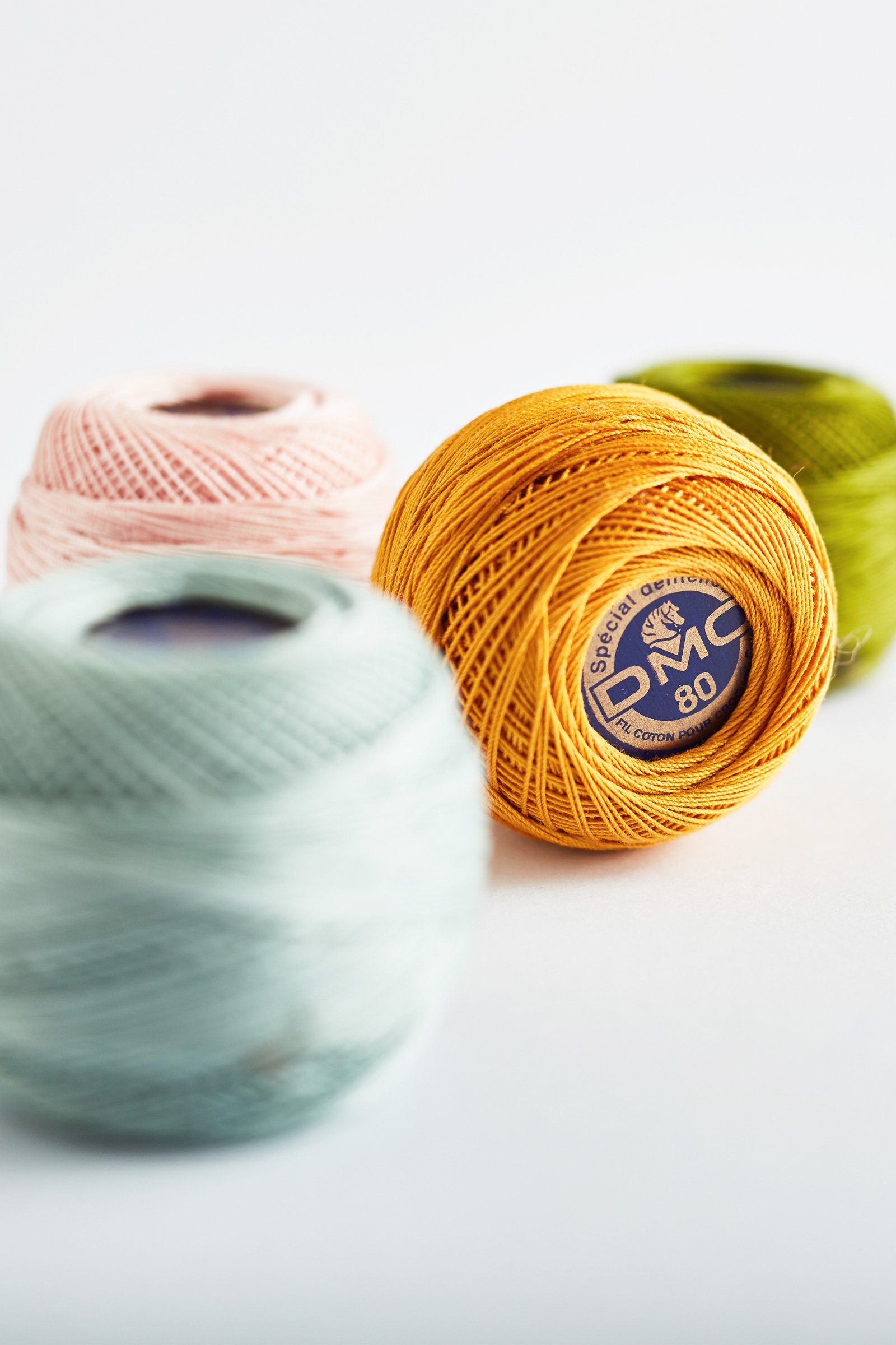 Fil Spécial Dentelles, fil crochet 100 coton DMC