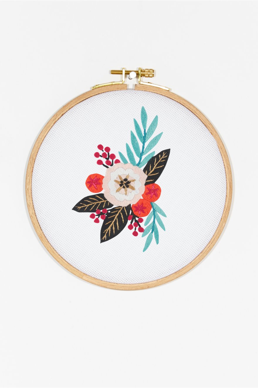 Fleur d'été motif broderie Motifs broderie