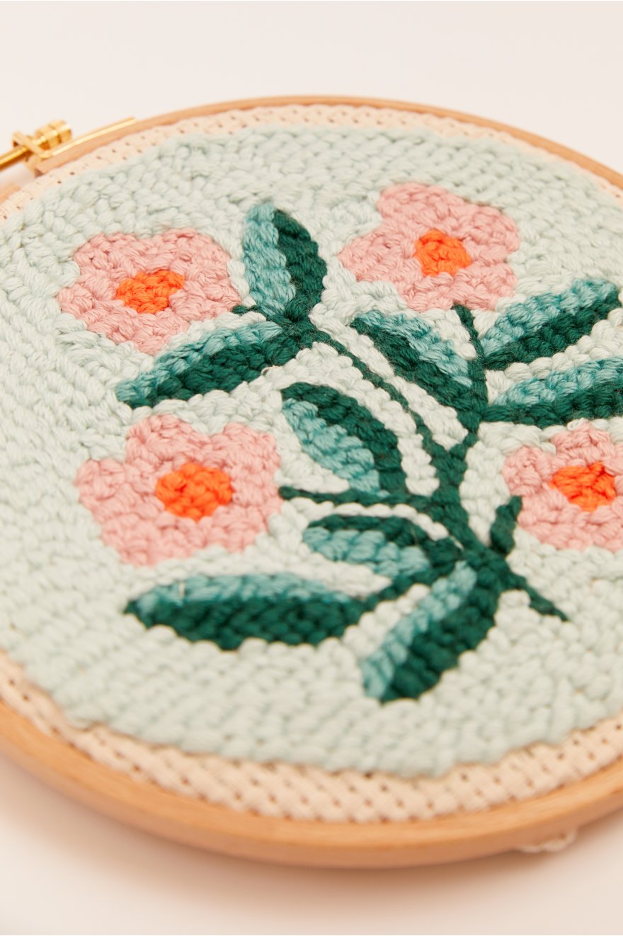 Brume d'été Punch Needle motif loisirs créatifs Idées loisirs