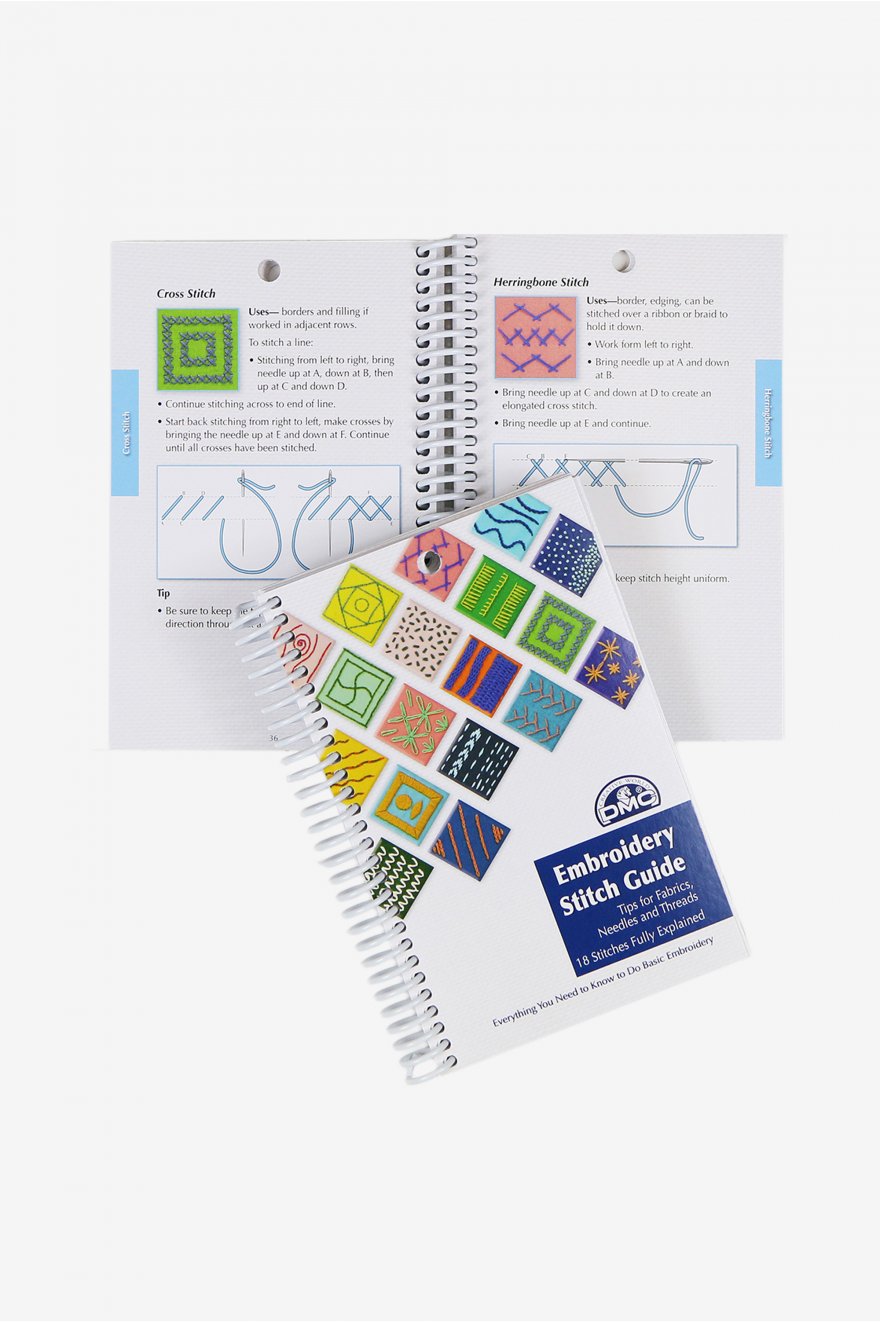 DMC Embroidery Stitch Guide Books DMC