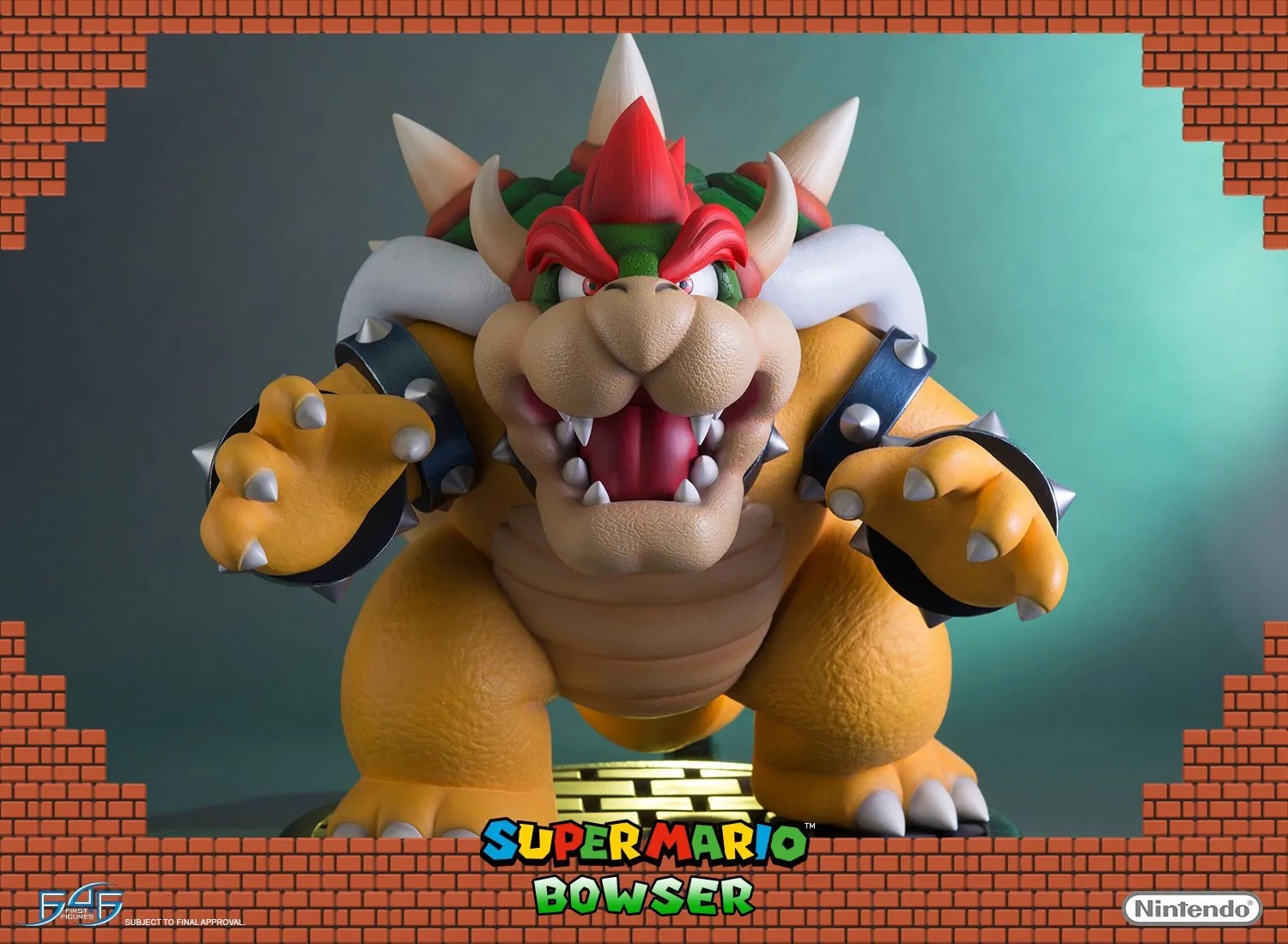Super Mario's Bowser Statue Heats Up First 4 Figures with a Fireball