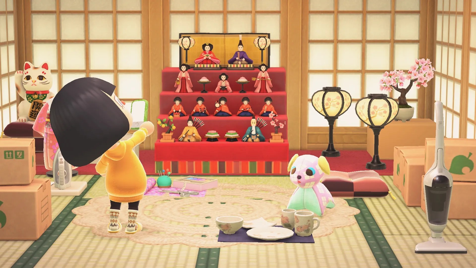 Hinamatsuri Animal Crossing Items What They Are and How to Get Them