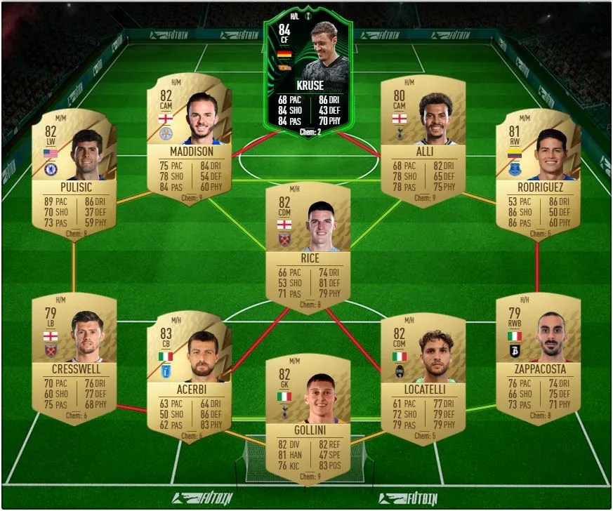 FIFA 22 RTTK Bernardo Silva 88 OVR SBC Solutions(06)