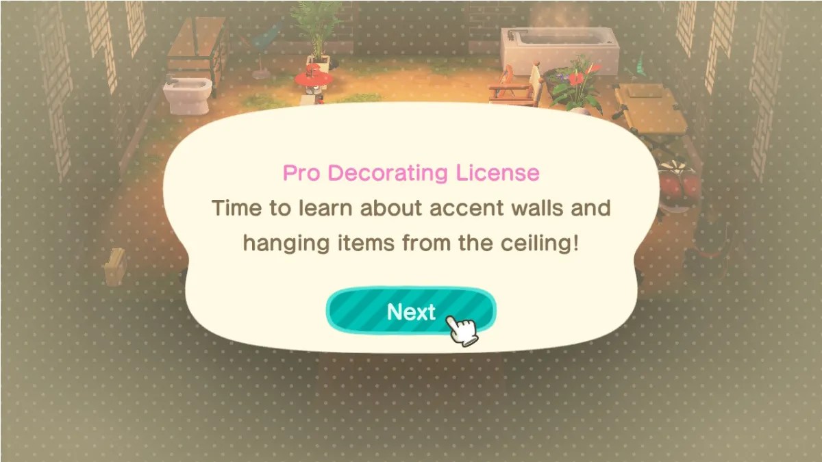 Animal Crossing What Is Pro Decorating License And How To Get It