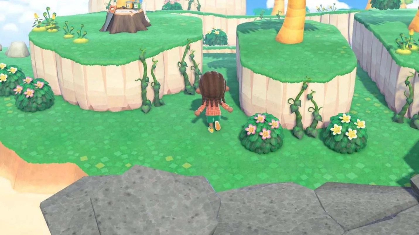 How To Find Vines and Make Items in Animal Crossing New Horizons