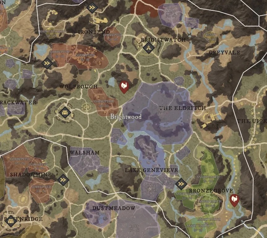 New World Giant Turkey "Turkulon" Locations